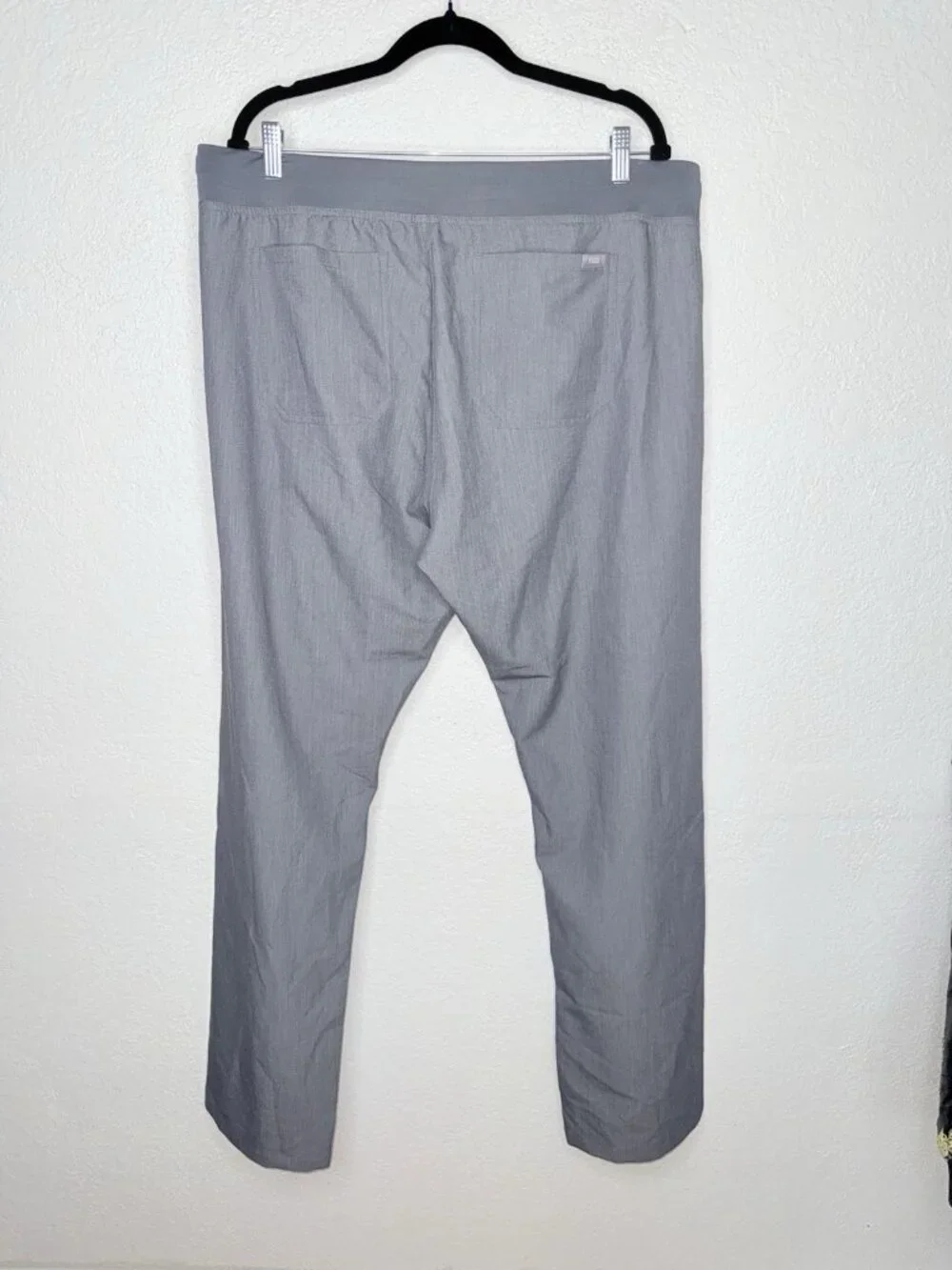 Figs Scrub Bottoms Pants Mens XL Tall Gray Technical Collection Medical Nurse 1D